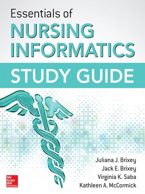 cover image of Essentials of Nursing Informatics Study Guide